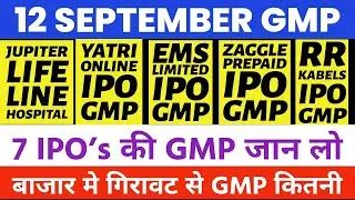 EMS IPO GMP TODAY | RR KABELS IPO GMP | SAMHI HOTELS IPO GMP | ZAGGLE IPO GMP | UPCOMING IPO 2023 💥