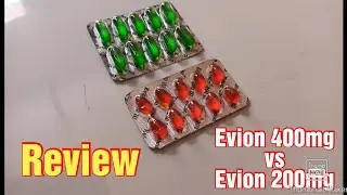 Evion 400 mg vs Evion 200 mg vitamin e capsules