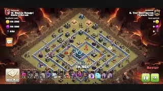 COC ATTACK 💥🔥 TH13 CWL STRATEGY 😎🤟 #th13attackstrategy #cwlattack #groundattack #warattackstrategy