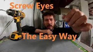 Как легко установить Screw Eyes