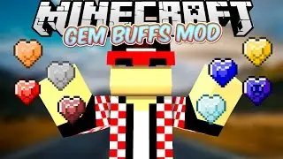 MINECRAFT: ОБЗОР МОДОВ | ПОЛЕЗНЫЕ ГЕМЫ (GEM BUFFS MOD)