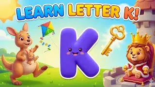 Letter K Song | Learn Alphabet K for Kids | Phonics Song | TinyToons TV