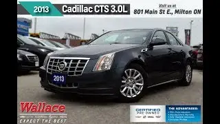 2013 Cadillac CTS #261210A - Wallace Chevrolet Certified Pre-Owned