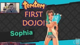Battling the first Dojo Leader (Sophia)! | Temtem