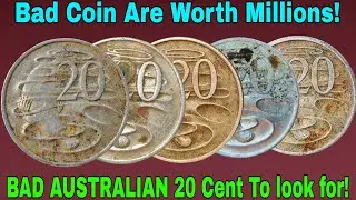 Valuable Old Bad condition Australian 20 Cent That Sold for Millions &ndash; 5 Coins You Must Look For!