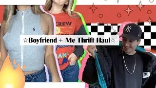 Boyfriend and I do a Black Friday Thrift Haul!
