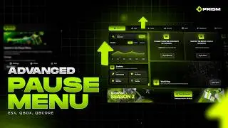 Advanced Pause Menu V2 | Reports, Stats, Customization & More | FiveM Script | [ESX, QBCORE, QBOX]