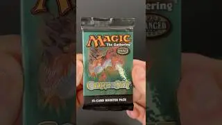 Opening an 8th Edition Booster Pack from 2003 #mtg #magicthegathering