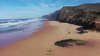 Surf in Portugal ( Sagres , Algarve)- by Aerodrone Algarve