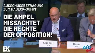 Die Ampel missachtet die Rechte der Opposition! | Enrico Komning MdB