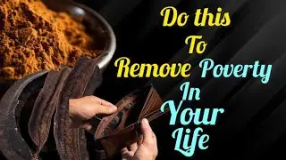 DO THIS TO REMOVE POVERTY IN YOUR LIFE.   #spiritual #spiritualilty #spiritualtips