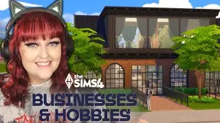 I built a Businesses & Hobbies Starter Home in The Sims 4 (and then renovated it!)💲