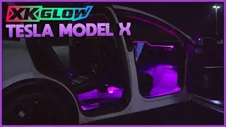 Обзор внутреннего освещения XKGLOW &mdash; Tesla Model X