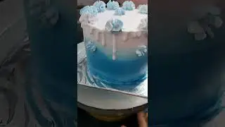 #cake # frozen cake #girls Birthday theme cake#ojasvi