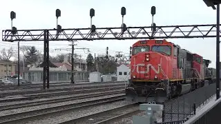 Trains in Milwaukee! Amtrak, CPKC, and More!