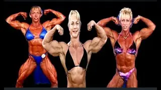 FBB Bodybuilding 2000 USAs Backstage Posing