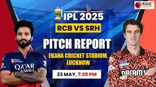RCB vs SRH IPL 2025 Pitch Report: Ekana Cricket Stadium Pitch Report | Lucknow Pitch Today Match