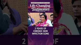 TESTIMONY- 2 YEARS OF CHRONIC SKIN INFECTION GONE! | Bishop Peter |  Saturday Blessing Meeting |