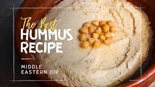 Hummus #middleeasternrecipes #chickpeasrecipe #sesameseedsrecipe