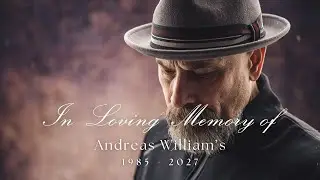 Classic Funeral Slideshow Video Template for Men | Canva Editable Memorial Tribute with Music
