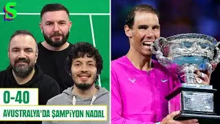 🇦🇺🏆 Şampiyon Rafael Nadal, Yeni Rekor 21, Barty&rsquo;nin Avustralya Zaferi, Medvedev vs Seyirci | 0-40 #7