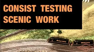 CONSIST TESTING PLUS SCENIC WORK