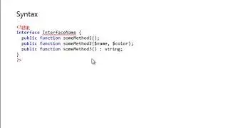 How to implement interfaces in PHP | AA Academia