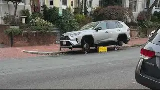 Tires, rims stolen off cars in DC
