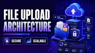 File Upload Architecture | Building Secure and Scalable File Management Systems | Uplatz
