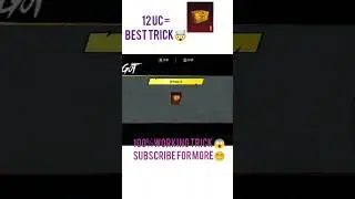 12UC FREE TRICK GIVEAWAY | NEW FOREST ELF SET CRATE OPENING M416FOOL | BGMI#shorts#bgmi