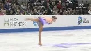 2012 U.S. Junior Champion Gracie Gold's Short Program - 2012 U.S. Championships