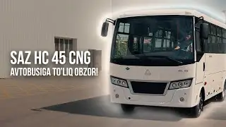 Funksional shahar yo'lovchi tashish transporti - SAZ HC45 CNG