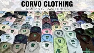 Branded Box Packing Shirts / Premium Quality / Factory / CORVO