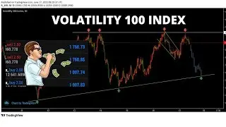 50$ To 500$ TRADING VIX 100 | VOLATILITY 100 SECRETS #deriv