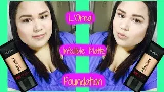 Loreal Infallible Pro-Matte Foundation Review
