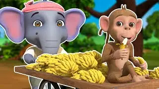 Bandar Mama - Hathi Raja | बंदर मामा | Hindi Nursery Rhymes Collection