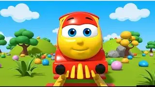 Chuk Chuk Train Rhysme Cartoon Video || New Song for kids || Kibora TV