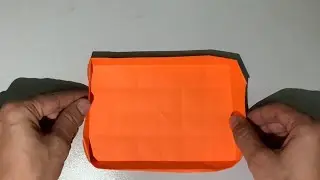 Paper Folds: How to make / fold easy Rectangular Paper tray