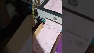 Cetak NCR Nota, Draft mode sudah bagus Hasil nya, HP 580   #tipscetak #ncr #nota