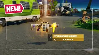 How to Get New Kits Shockwave Launcher in Fortnite Chapter 2 Season 3! - New Mythic Weapon Fortnite