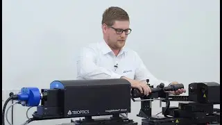 Precise determination of the image quality of afocal optics