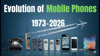 Evolution of Phones - From 1973 to 2026
