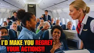 Black Girl Defends Black Woman From Flight Attendant's Racist Attack - Gets Life-Changing Reward