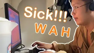 WFH Vlog #27 📚🎧: Papasok kahit may sakit! 🥴🤧  #workingstudent #customerservice #DegreeHolder