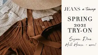 Spring Try-On 2021- Sézane, Hill House, Rachel Pally, Jenni Kayne, Doen, Aulieude