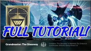NOW THIS IS HOW TO TUTORIAL! Glassway GM NF, (Triton Explains)