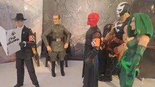 Zombie cop Miller attacks Red Skull - Episode 1 - known from Captain America