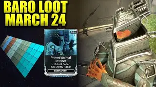 New Color Palette! Primed Animal Instinct! Warframe Baro Ki'Teer March 24