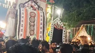 சுசீந்திரம் அருள்மிகு  தாணுமாலய சுவாமி திருக்கோவில் மார்கழி 3ம் பெரும்திருவிழா மக்கள்மார் சந்திப்பு.