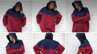 Konstrukcja damskiej bluzy -   raglan